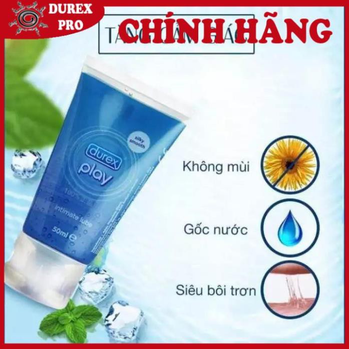 [KÉO DÀI CUỘC VUI] Gel bôi trơn tăng độ ẩm tự nhiên Durex Play Classic 50ml