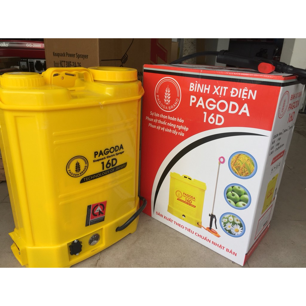 Bình xịt điện Pagoda 18