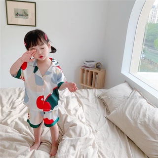 SET NGỦ LỤA NGẮN CHO BÉ GÁI