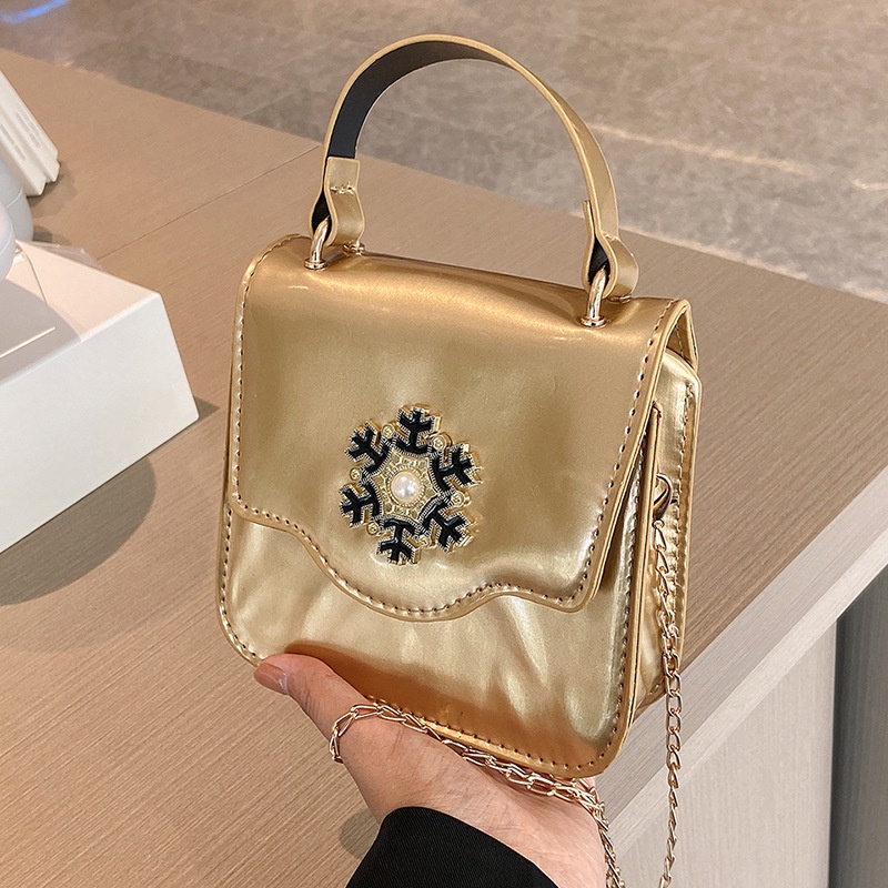 Túi Xách JASMIN NOIR Da PU Có Khóa Thời Trang Dành Cho Nữ