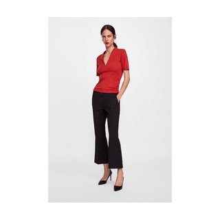 Áo thun trơn Zara cổ V
