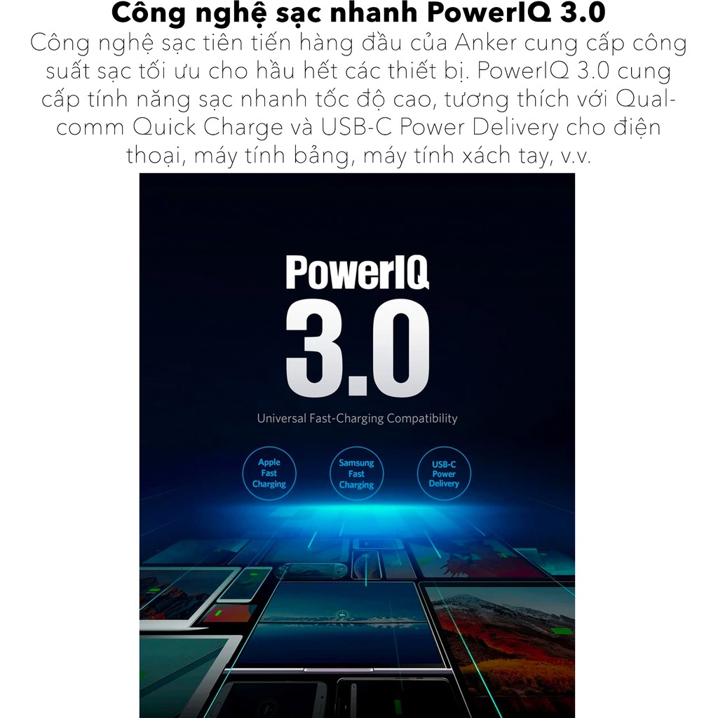 Sạc Anker PowerPort III mini 30w A2615