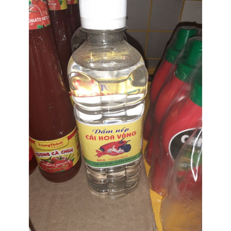 dấm nếp cái hoa vàng 500ml