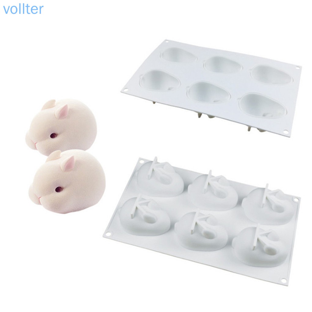 Khuôn Silicon Làm Bánh Tạo Hình Động Vật Dễ Thương