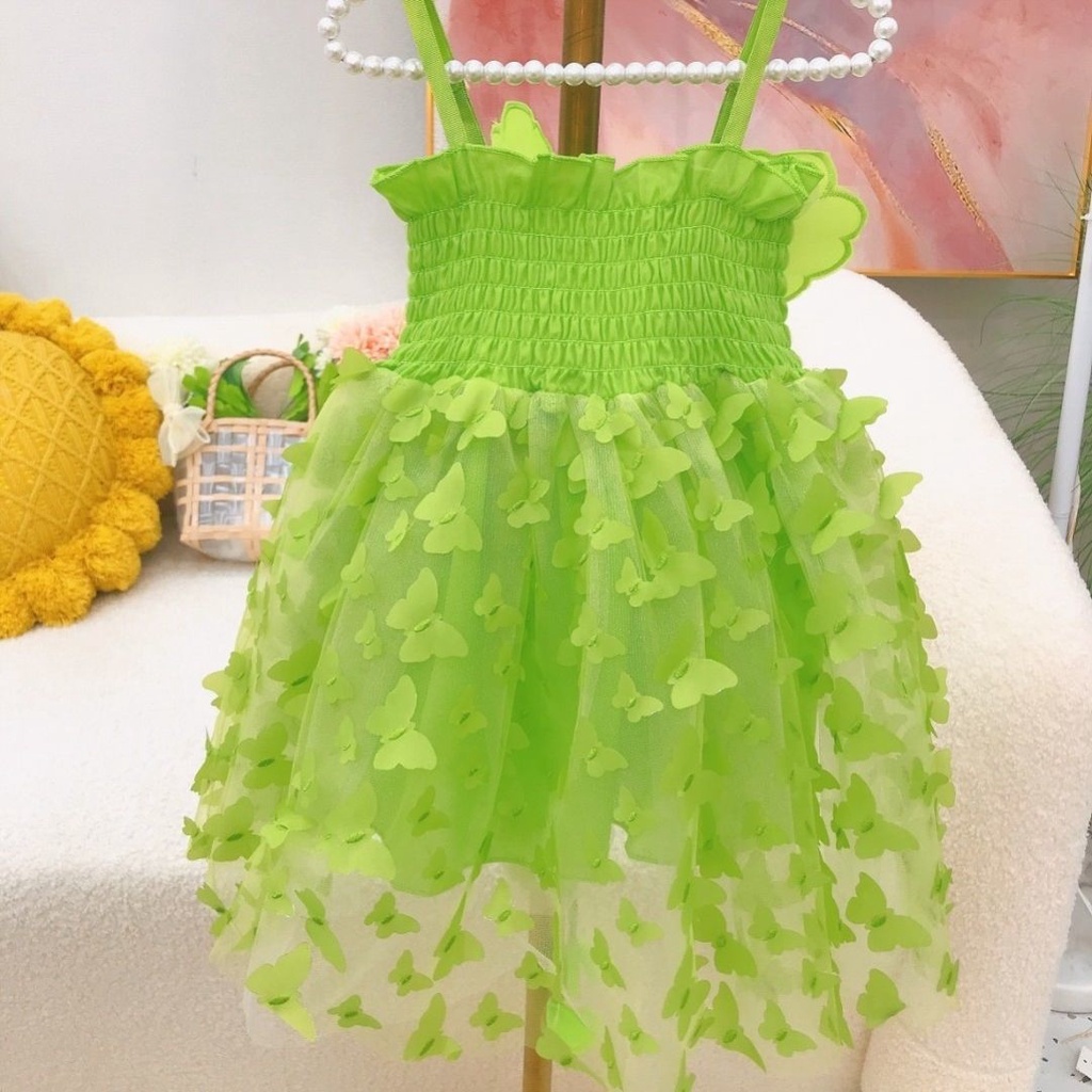 Bộ Đầm Công Chúa 5 Món Bằng Cotton Nguyên Chất Tay Cộc Thoải Mái Thời Trang Mùa Hè Cho Bé Gái