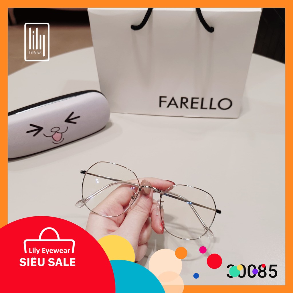 Gọng kính cận kim loại viền mảnh thời trang nữ lilyeyewear 30085 | BigBuy360 - bigbuy360.vn