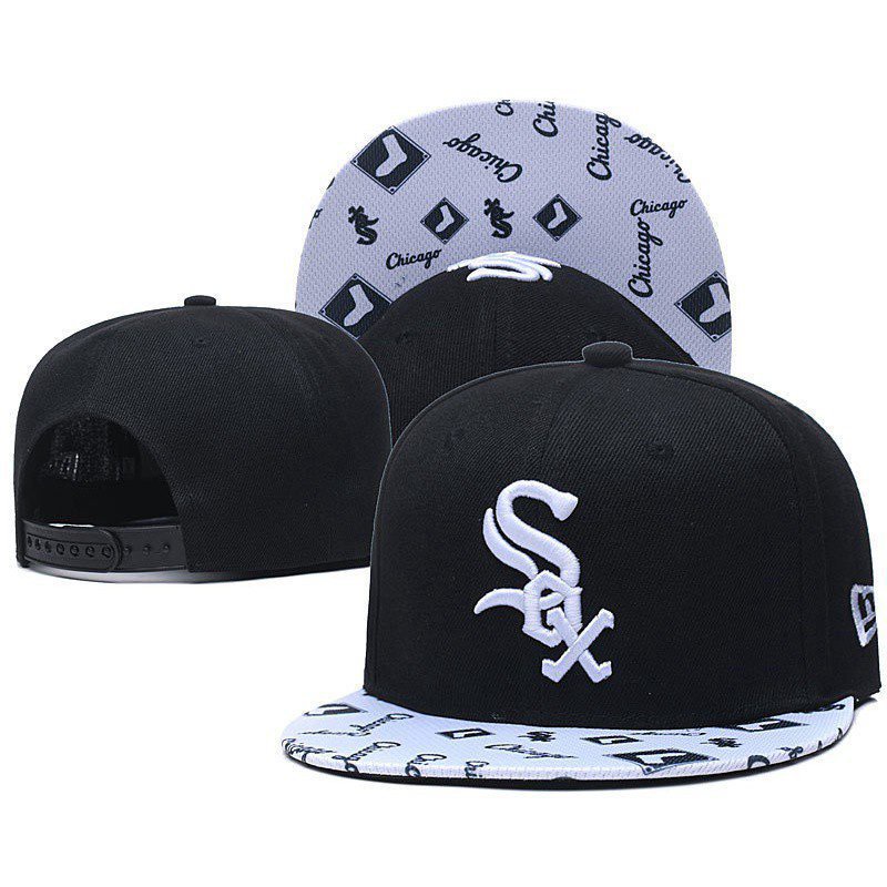 Mũ Lưỡi Trai Cotton Thời Trang ZNW2 MLB Chicago Sox Phong Cách Hip Hop 8sut vA91