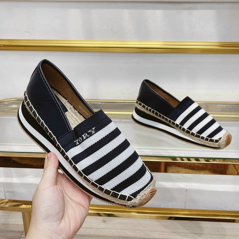 Giày slip on tory cói qccc fullbox