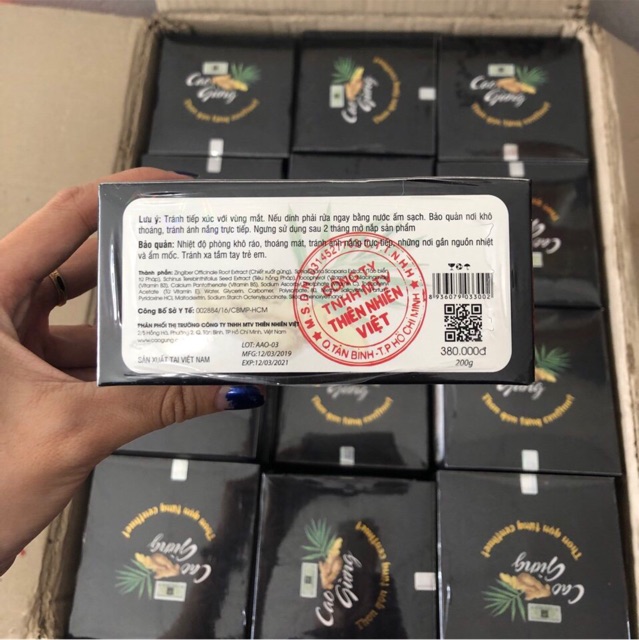 Cao Gừng Tan Mỡ Thiên Nhiên Việt chính hãng (mẫu mới) | BigBuy360 - bigbuy360.vn