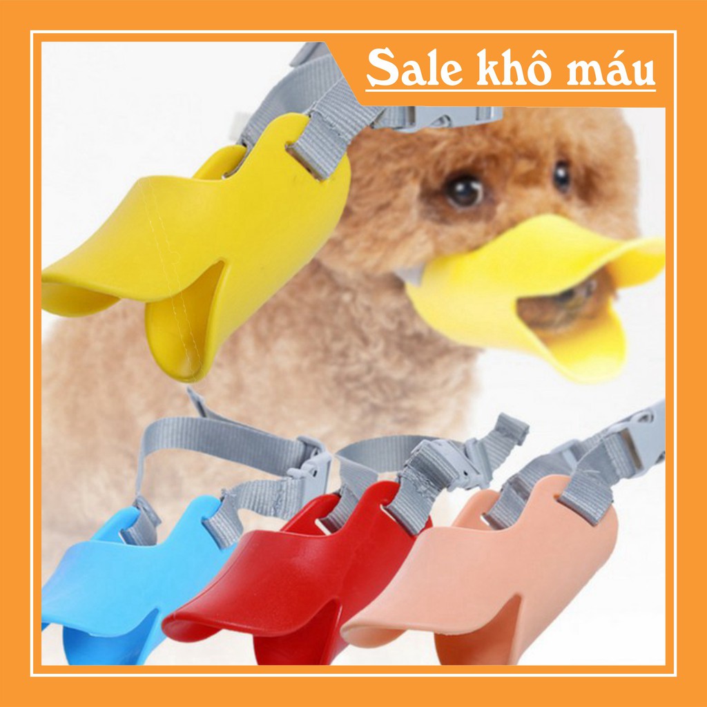 [FLASH SALE]  Phụ kiện chó mèo Rọ mõm mỏ vịt cho chó