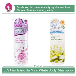 Sữa Tắm Trắng Da Manis White Body Shampoo Nhật Bản