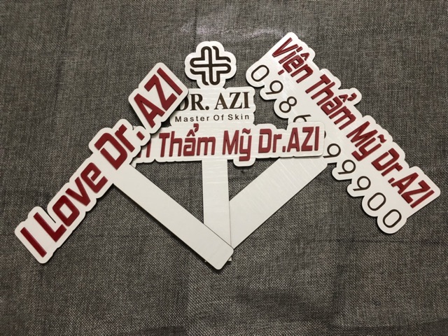 Bảng Hiệu Cầm Tay - Chữ Nổi Mica Cao Cấp - Gỗ - Hashtag Cầm Tay - Miễn phí thiết kế