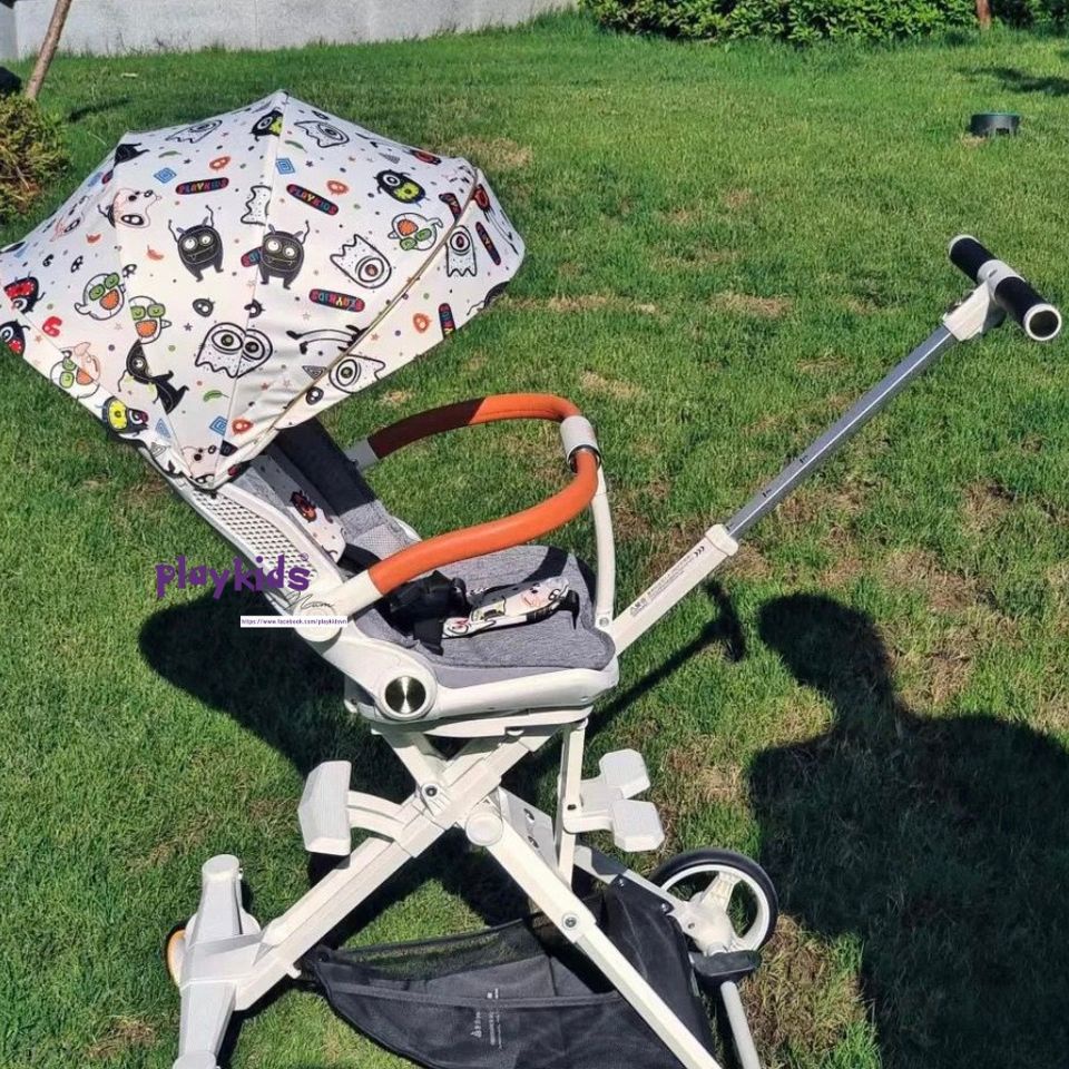 XE ĐẨY THÔNG MINH PLAYKIDS X6-3 - GẬP GỌN & CÓ MÁI CHE