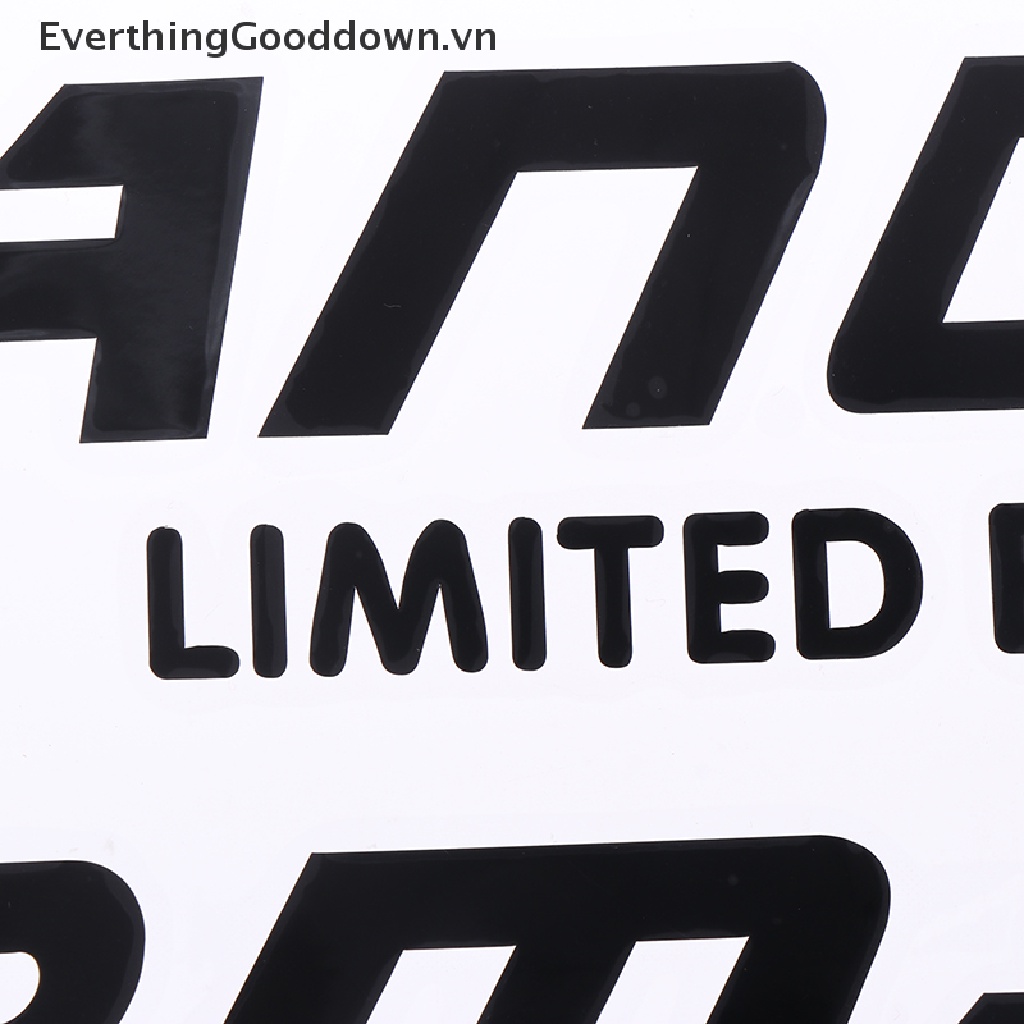 Everthinggooddown 2 Miếng Dán Phản Quang Phiên Bản Giới Hạn Trang Trí Cửa Xe Hơi