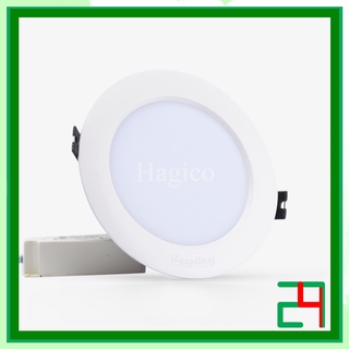 Đèn led âm trần rạng đông đổi màu 3 chế độ downlight tản nhiệt 7w 9w at02 đm 90/7w 90/9w 110/9w