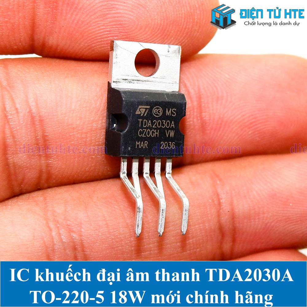 IC khuếch đại âm thanh TDA2030A TO-220-5 mới chính hãng [CN2]