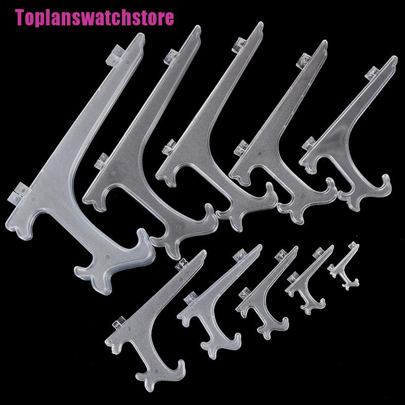 Giá Đỡ Trưng Bày Đĩa Trang Trí Bằng Nhựa Trong Suốt