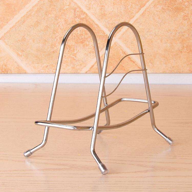 Giá để dao thớt bằng inox cổ điển tiện lợi,giá để vung xoong nồi đa năng_CC018