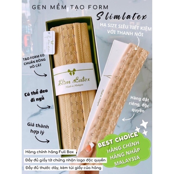 COMBO GEN SLIM LATEX + THANH NỐI TĂNG SIZE GEN