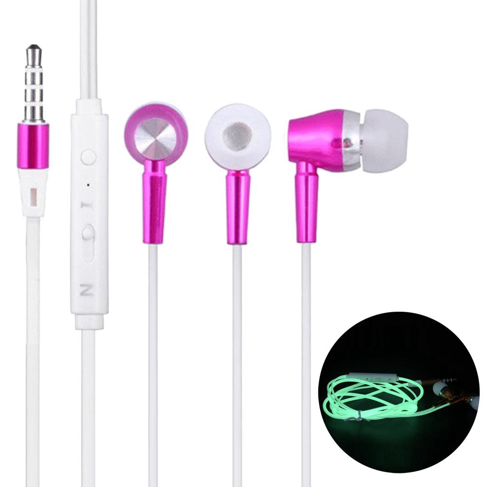 Tai nghe phát sáng dạ quang kèm micro