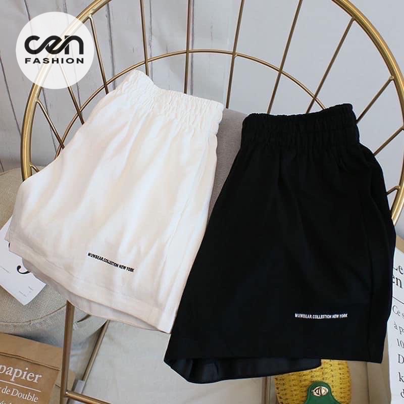 Quần Short Unisex_Quần Đùi Đũi Chun Cen Fashion
