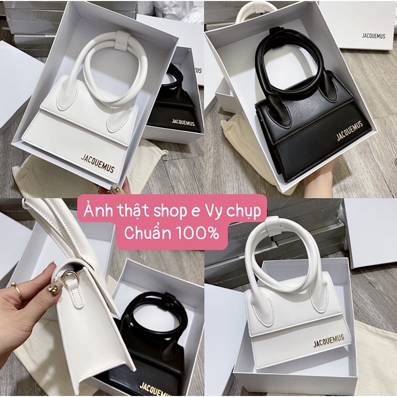 Túi JacQue size 20 có quai cầm full box chuẩn hàng supper