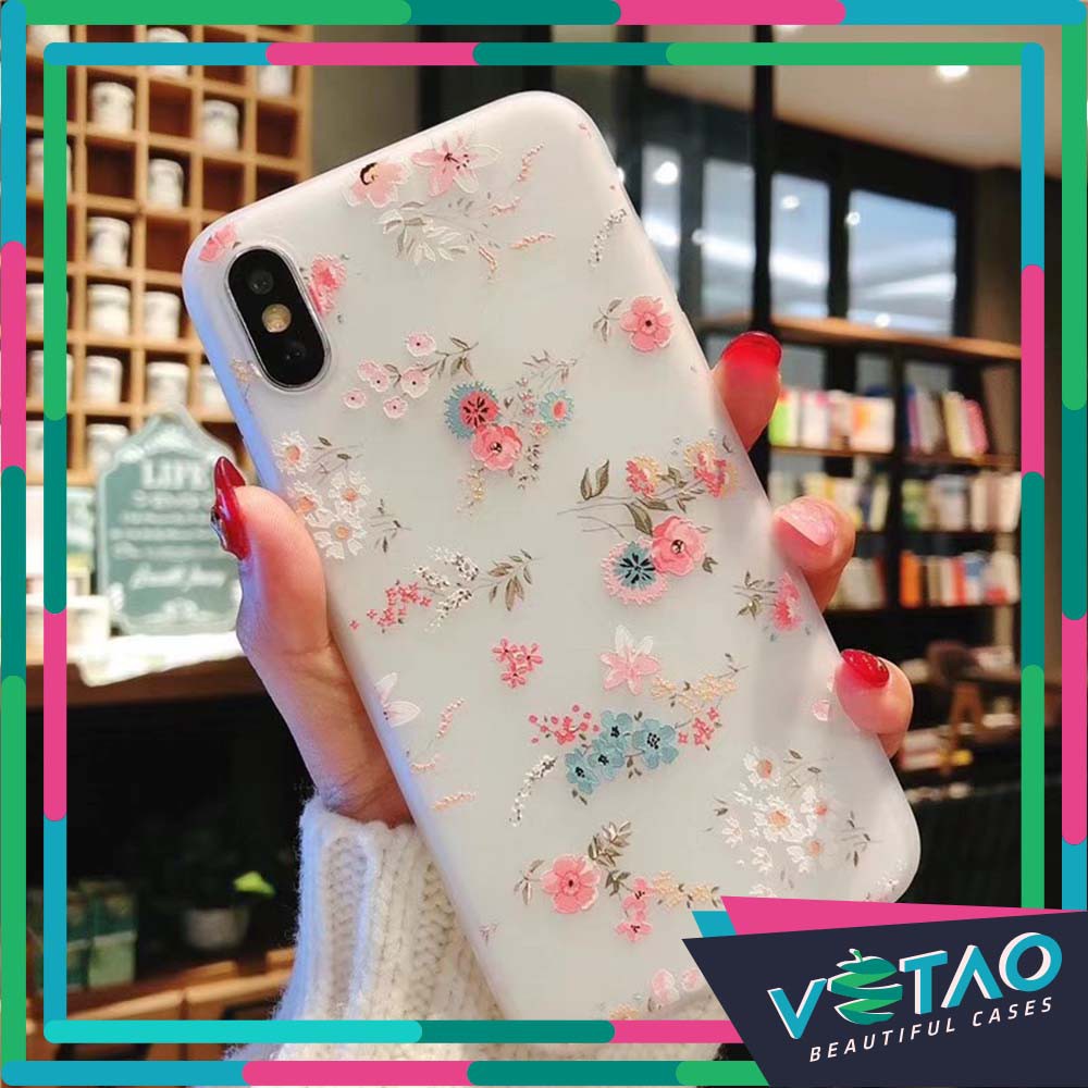 [ FREESHIP TỪ 50K TOÀN QUỐC ] Ốp lưng dành cho iPhone - Hoa mini