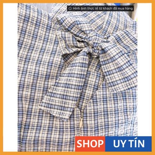 [Hàng Cao Cấp] ĐẦM XÒE CARO SIÊU XINH
