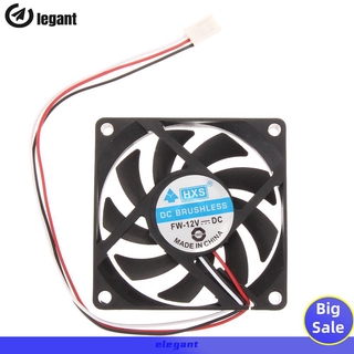 [NEW]Portable Computer Case Cooler 12V 7cm 70mm PC CPU Cooling Cooler Fan