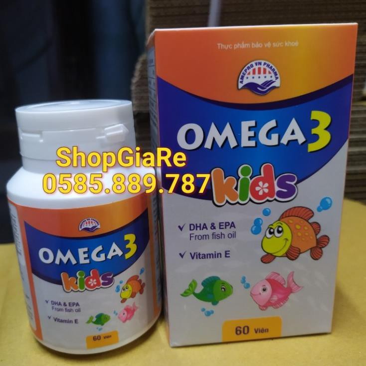 Omega 3 kids dành cho trẻ có thể lực giảm kém tập trung, giảm mỏi mắt, giảm trí nhớ