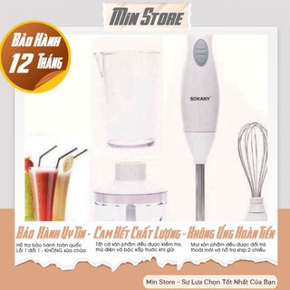 [Hàng Chính Hãng] Máy xay cầm tay Sokany đa năng, máy xay sokany HB230A xay thịt, cá, hoa quả, đánh trứng, đánh bột