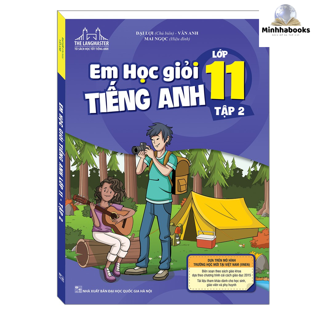 Sách - Em học giỏi tiếng anh lớp 11 tập 2 Có Mã cào