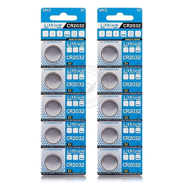 Pin cúc áo CR1632, CR2032, CR2016, CR2025 Pin van cảm biến áp suất lốp, chìa khóa ô tô... 3V LITHIUM