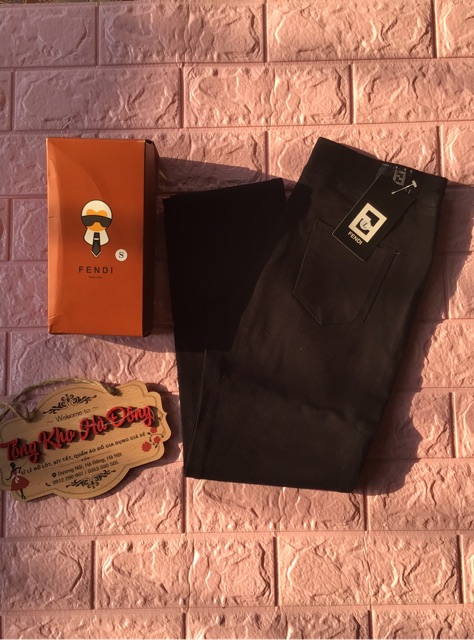 ❌ SỈ❌ QUẦN LEGGING HỘP FENDI SIÊU DÃN Ảnh thật+ clip | BigBuy360 - bigbuy360.vn