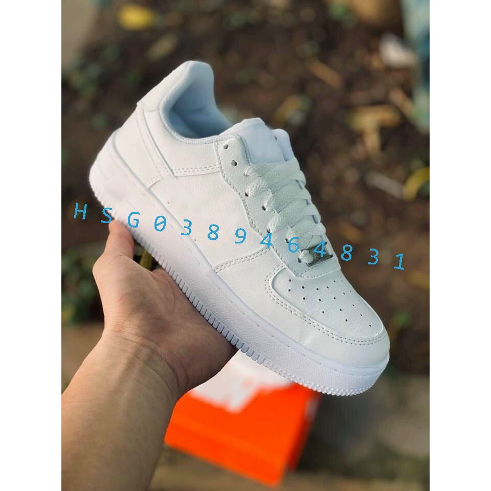 Giày thể thao 𝐍 1 trắng nam nữ, giày sneaker 𝐍 trắng bản đẹp đầy đủ bill box