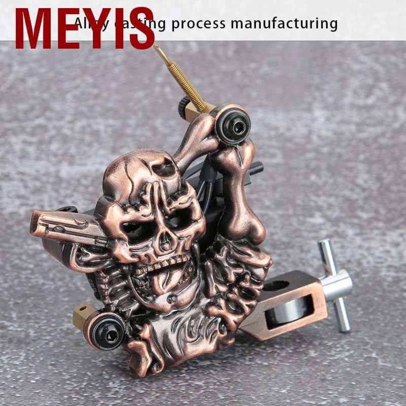 Meyis Antique Brass Tattoo Machine  Device Shader Beauty Salon Shop for Liner