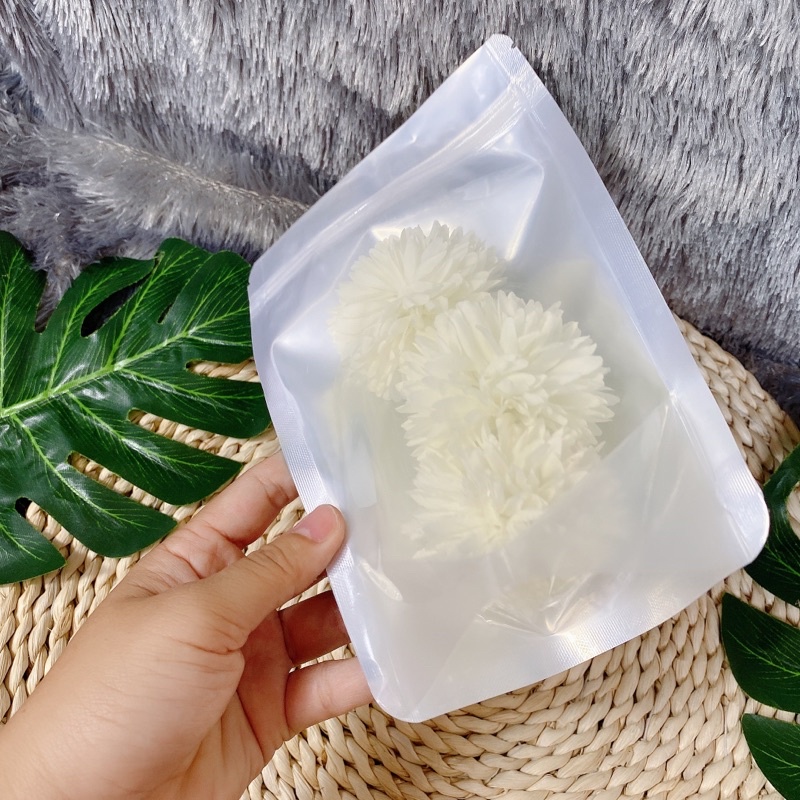 1KG túi Zip bạc đủ size đựng khô, hoa quả sấy, đựng bột