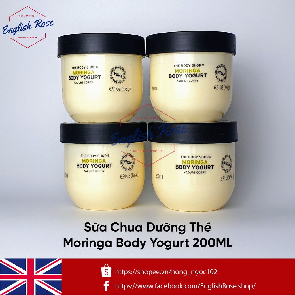 [BILL UK] Sữa chua dưỡng thể The Body Shop Body Yogurt 200ml