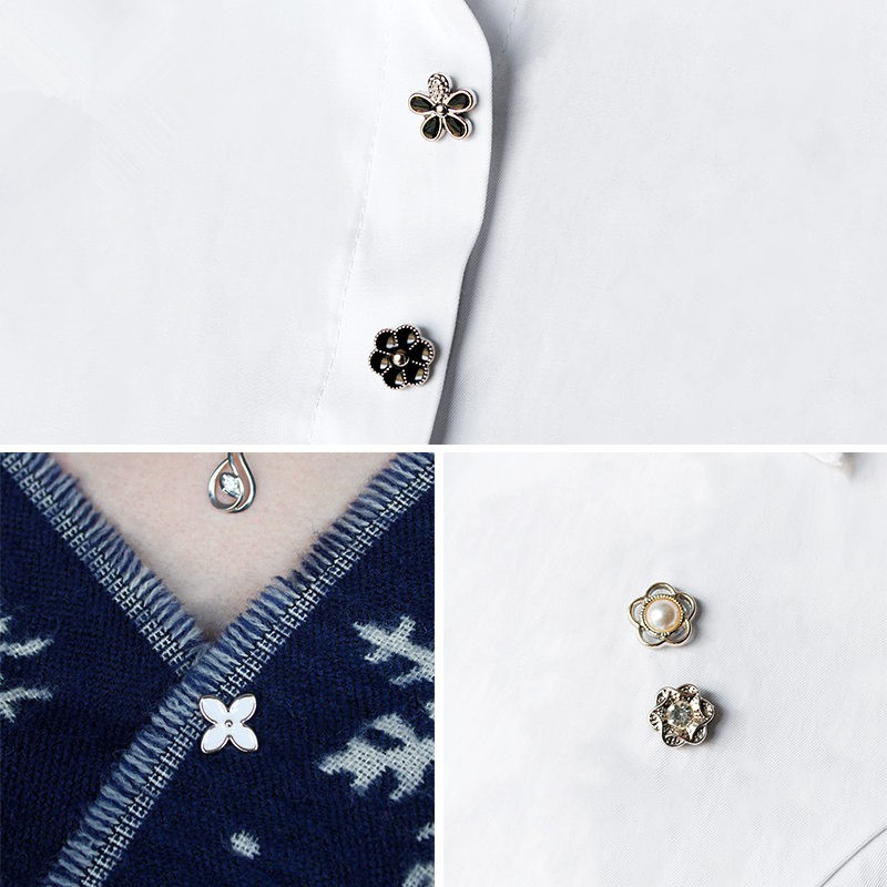 Trâm Cài Áo 10 Cái Thiết Kế Sáng Tạo Phong Cách Hàn Quốc B847