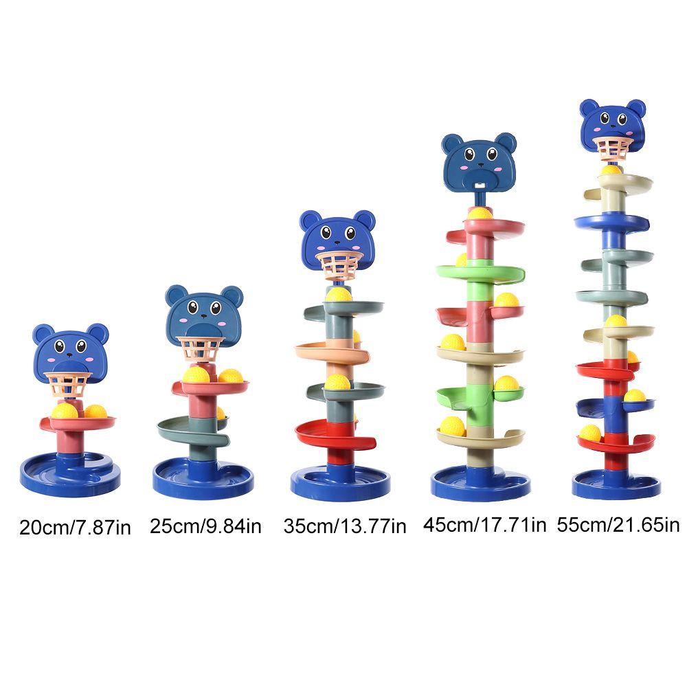 LUOL Bộ Đồ Chơi Lắp Ráp Đường Ray Xoay Giáo Dục Sớm Cho Bé