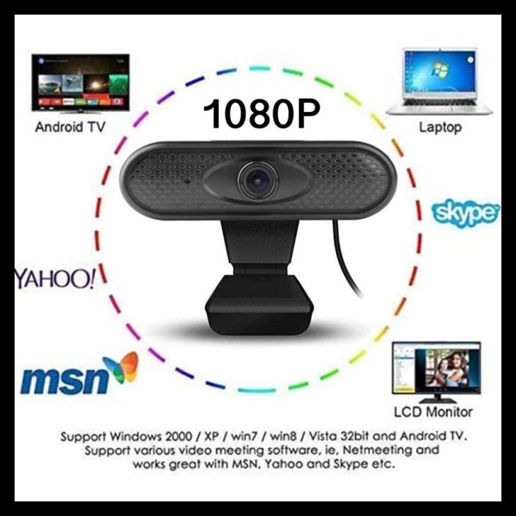 Webcam V8 Z07 Full Hd 1080P Hd 1080P - X6 kèm micro