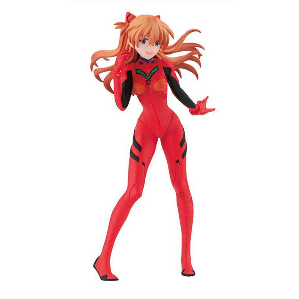 LILYES Christmas Gift Evangelion Action Figure Kids Toys EVA Asuka Figure Ayanami Rei Model Toys Birthday Gift Langley Soryu Mari Collectible Toys Shokugan Nagisa Kaworu Ikari Shinji Anime Figure
