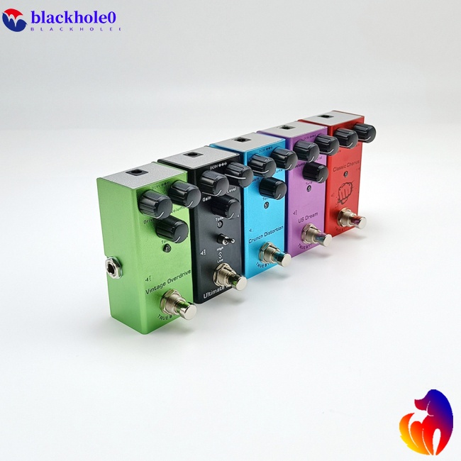 Bàn Đạp Guitar Điện Cổ Điển Overdrive / distortion Crunch / distortion / tremolo / classic Chorus / digital Delay