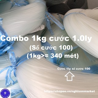 Cước đúc từ 1.0li đến 5li đi biển nuôi thủy sản đan lưới thả diều phát cỏ loại tốt