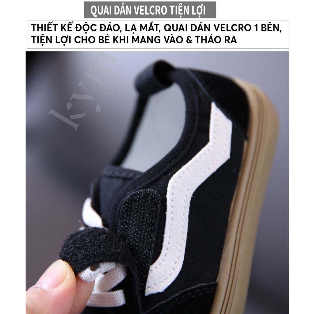 [FORM ĐẶC BIỆT XEM KĨ BẢNG SIZE] Giày thể thao sneaker dán cho bé G792