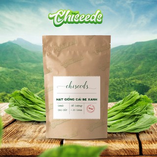 Hạt giống rau cải bẹ xanh mỡ dễ nảy mầm trồng tại nhà - chiseeds