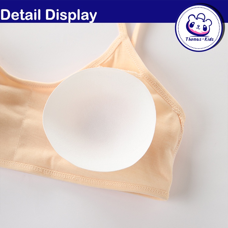 Áo Lót Thể Thao Không Tay Dành Cho Bé Gái 8-16 Tuổi