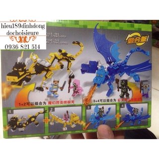 Lắp ráp xếp hình 33196 : Rồng