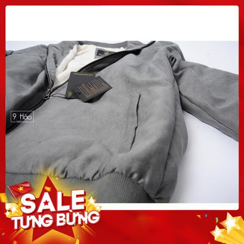 ÁO KHOÁC DA LỘN LÓT LÔNG CỪU -Hàng nhập khẩu