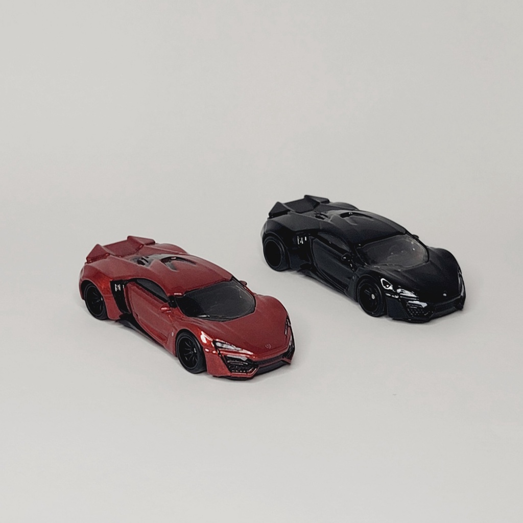 Xe mô hình 1:64 Hot Wheels premium bánh cao su loose không card / hộp - esclipe / supra / Agera / Lykan - Aust Shop